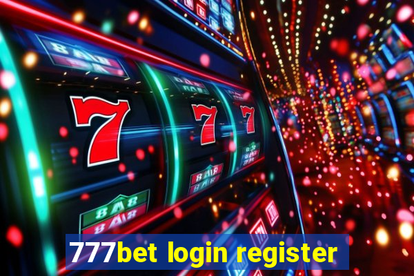 777bet login register